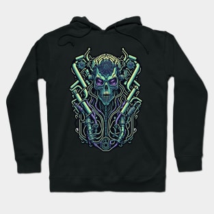 Cyborg Heads S03 D19 Hoodie